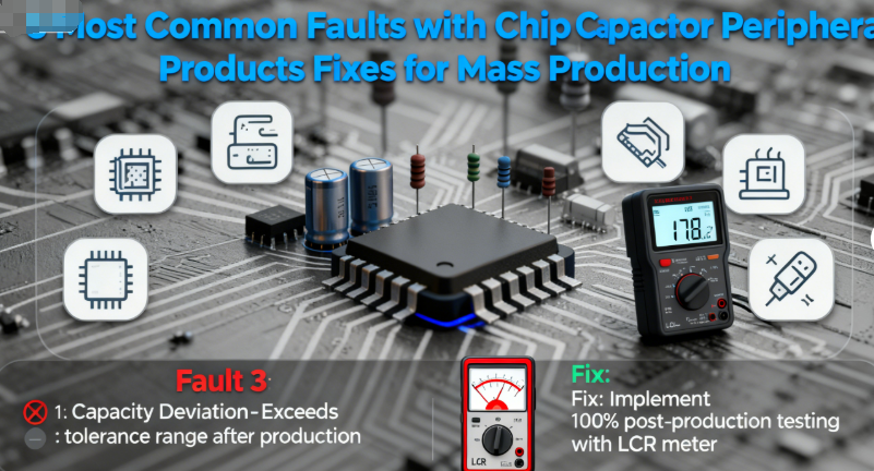5 Most Common Faults with Chip Capacitor Peripheral Products Fixes for Mass Production